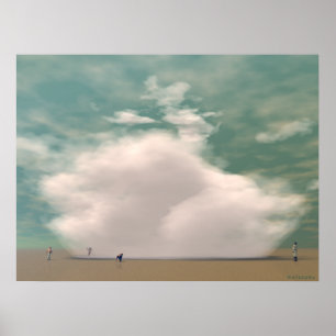 FALLENDE WOLKE POSTER