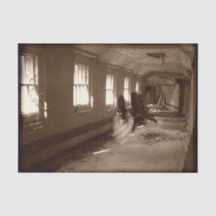 Fallender Asyl-Engel Seidenpapier