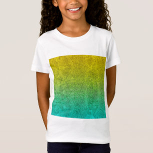 Fallender Glitzer des Sonnenaufgangs im Ozean T-Shirt