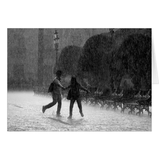 Fallender Regen (Vorderseite (Horizontal))