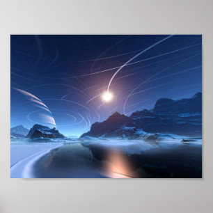 Fallender Star Poster