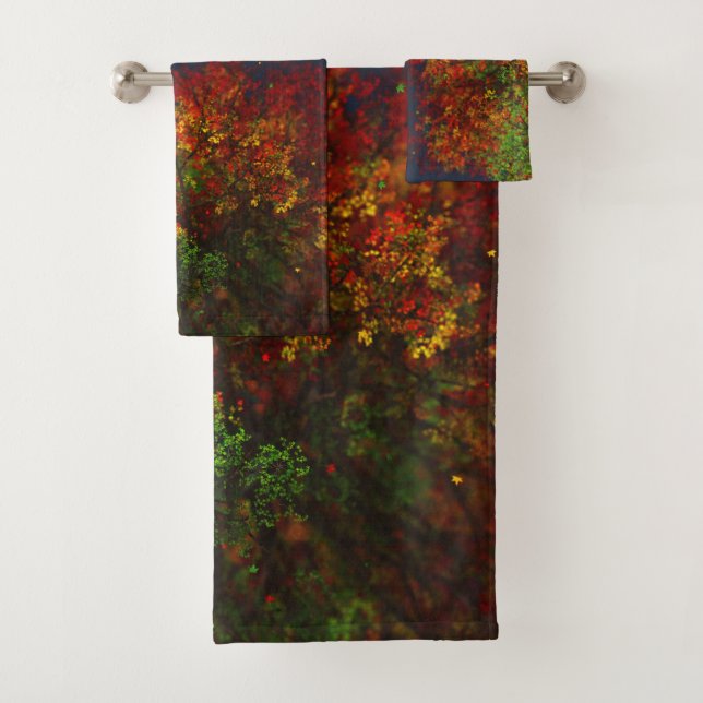 Fallendes Rainbow Bath Handtuch Set (Insitu)