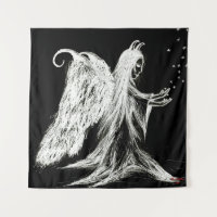Fallengel Dämon zeichne Skizze Moderne Kunst schwa