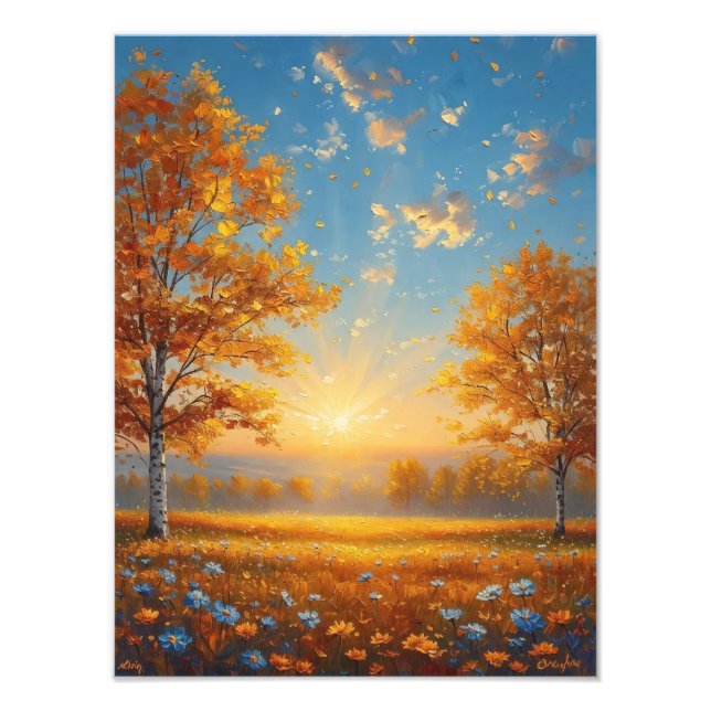 Fallfeld Fotodruck (Vorne)