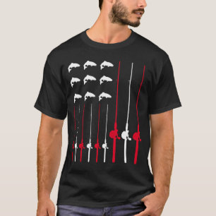 Fallfish Master (amerikanische Flagge) 1 T-Shirt