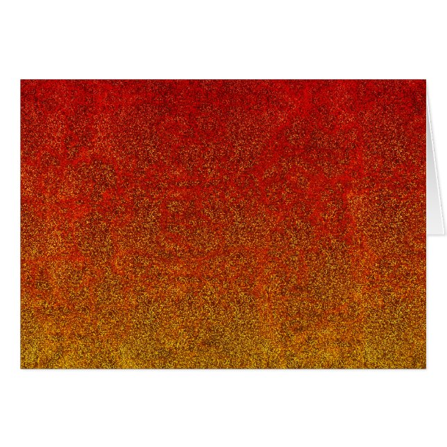 Fallflame-Glitzer-Gradient (Vorderseite (Horizontal))