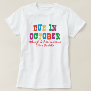 Fällig im Oktober T-Shirt