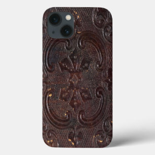 Falling Ancient Leather Book iPhone 13 Hülle