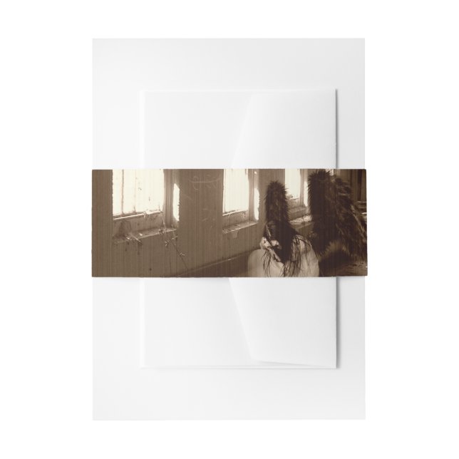 Falling Asylum Angel Einladungsbanderole (Vorderseite Beispiel)
