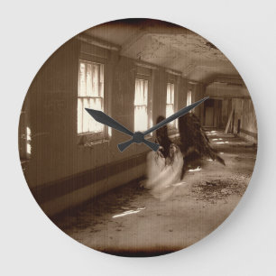 Falling Asylum Angel Große Wanduhr