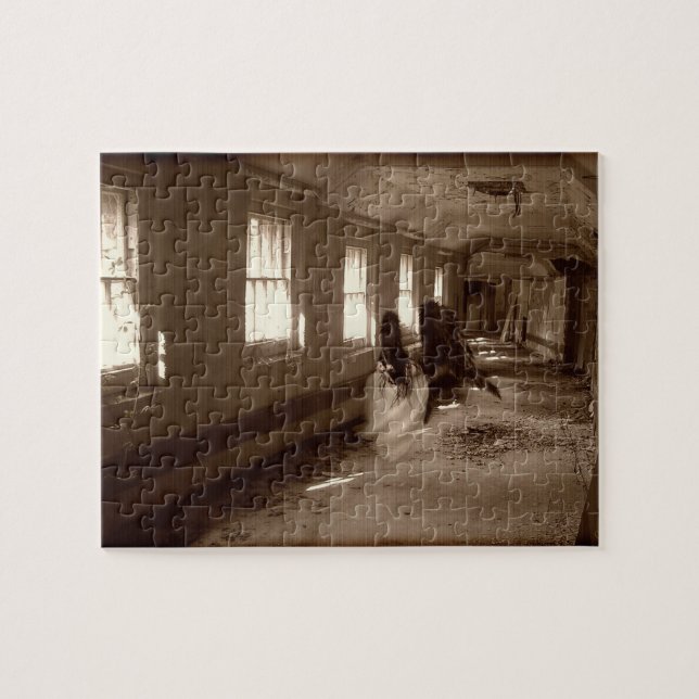 Falling Asylum Angel Puzzle (Horizontal)