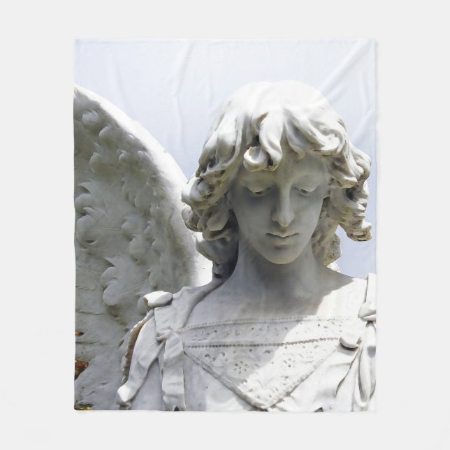 Falling Autumn Angel Fleecedecke (Vorderseite)