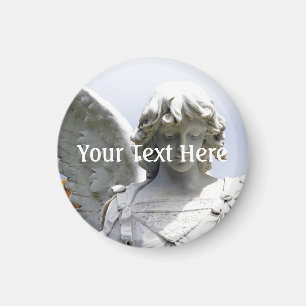 Falling Autumn Angel Magnet