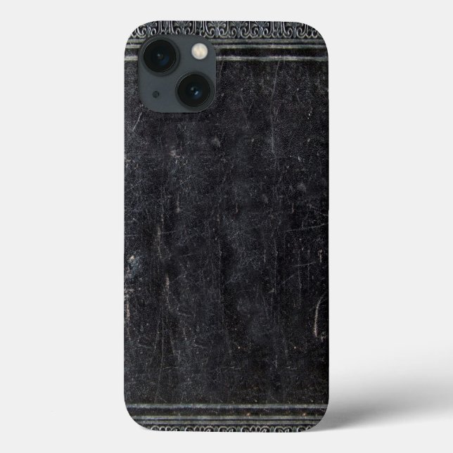 Falling Black Antique Book Case-Mate iPhone Hülle (Rückseite)