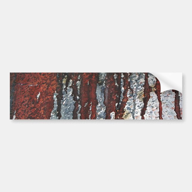 Falling Bloody Rust-Tropfen Autoaufkleber (Vorne)