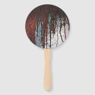 Falling Bloody Rust-Tropfen Fächer