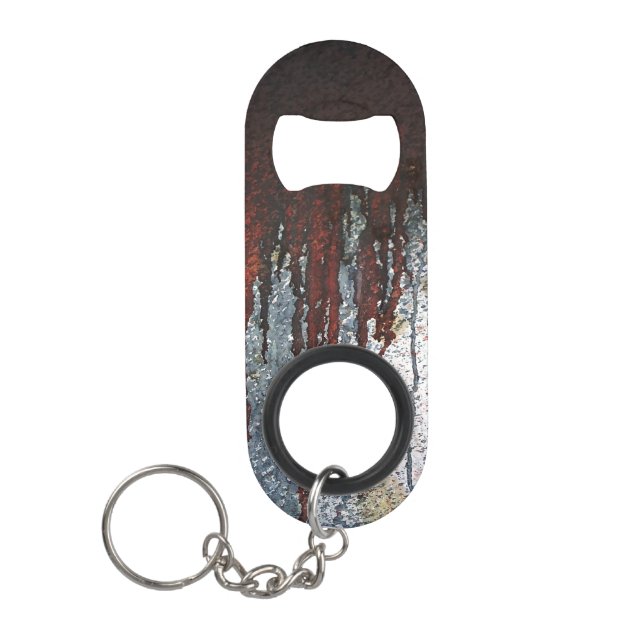 Falling Bloody Rust-Tropfen Mini Flaschenöffner (Vorderseite)