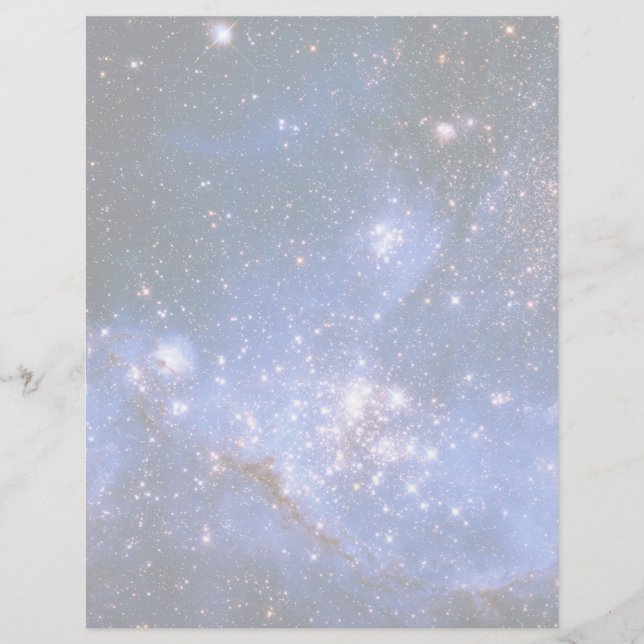 Falling Blue Embrionic Starfield (Vorderseite)