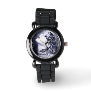 Falling Butterfly Original Art Armbanduhr