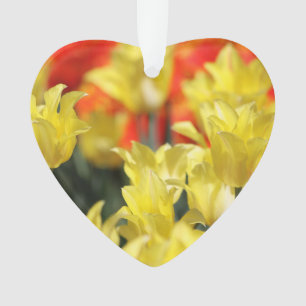 Falling Floral Summer Glow Ornament