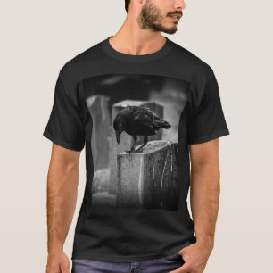 Falling Friedhof Crow T-Shirt
