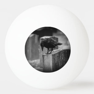 Falling Friedhof Crow Tischtennisball