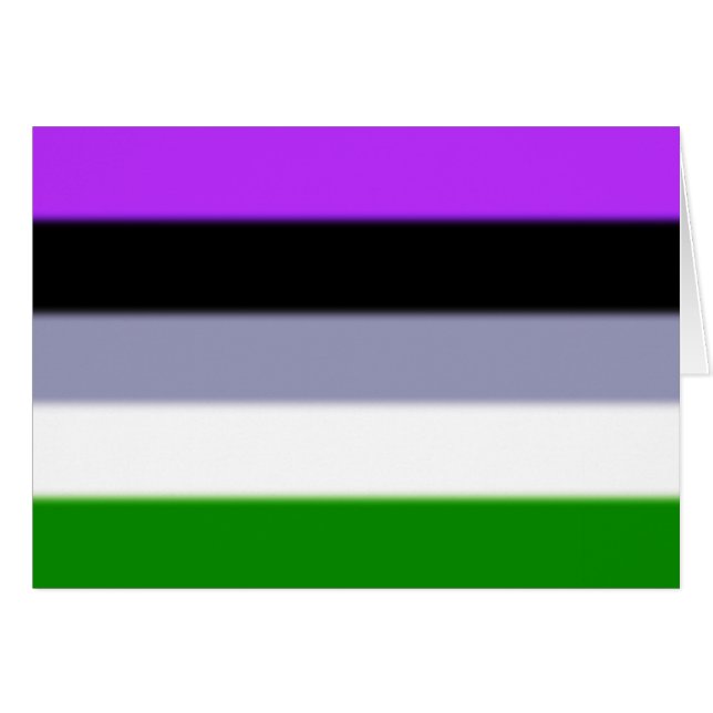 Falling Genderqueer Pride Flag (Vorderseite (Horizontal))