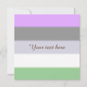 Falling Genderqueer Pride Flag