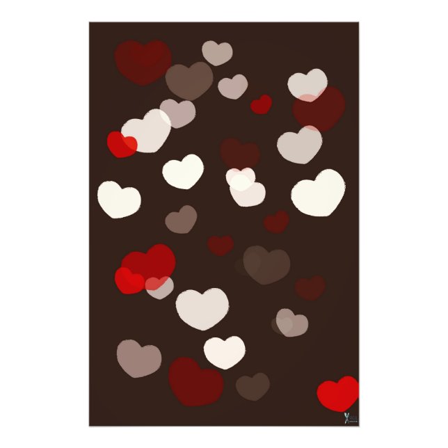 FALLING HEARTS FOTODRUCK (Vorne)