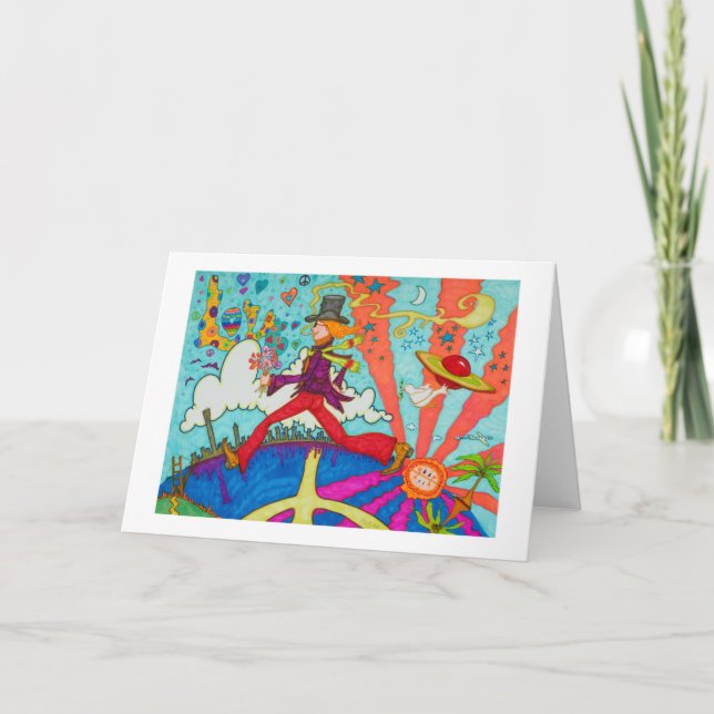 Falling in LOVE by Cindy Higby Karte (Vorderseite)