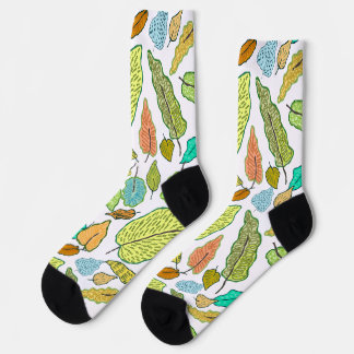 Falling leaves socken
