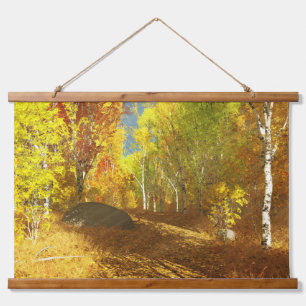Falling Light Tapestry Wandteppich Mit Holzrahmen