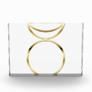 Falling Pagan Horned God Symbol Fotoblock