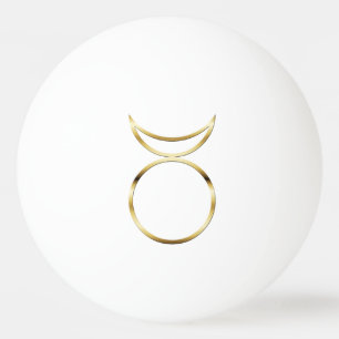 Falling Pagan Horned God Symbol Tischtennisball