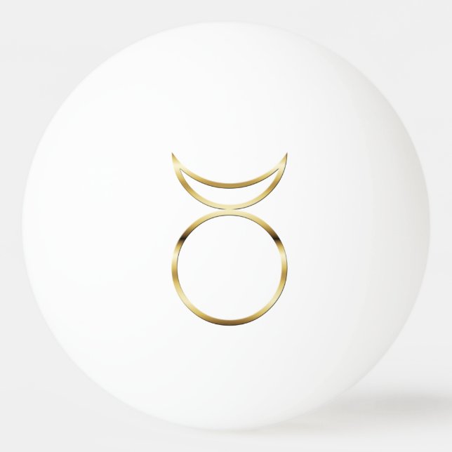 Falling Pagan Horned God Symbol Tischtennisball (Vorderseite)