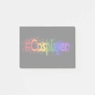 Falling Proud Cosplayer Post-it Klebezettel
