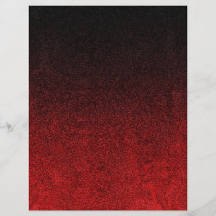 Falling Red & Black Glitzer Gradient
