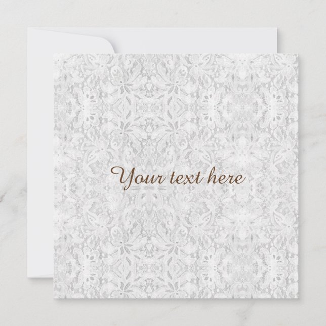 Falling White Lace (Vorderseite)