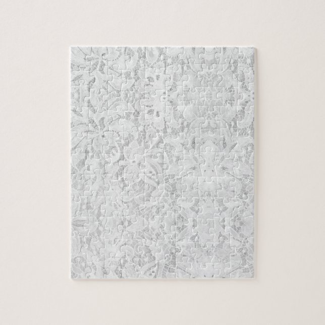 Falling White Lace Puzzle (Vertikal)