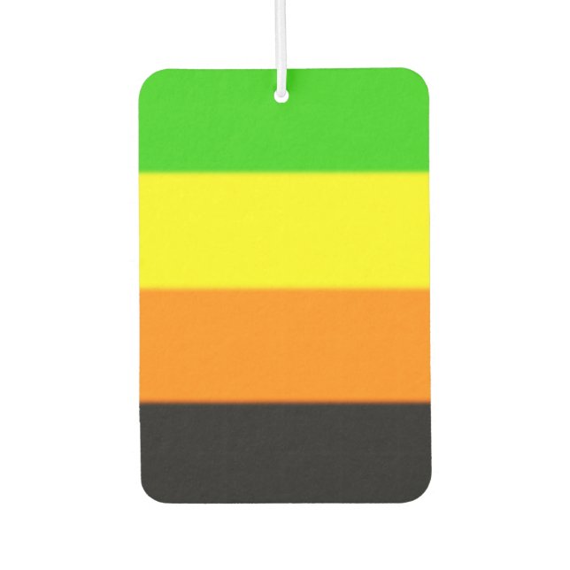 Fallln-Aromantische Flagge Autolufterfrischer (Vorderseite)