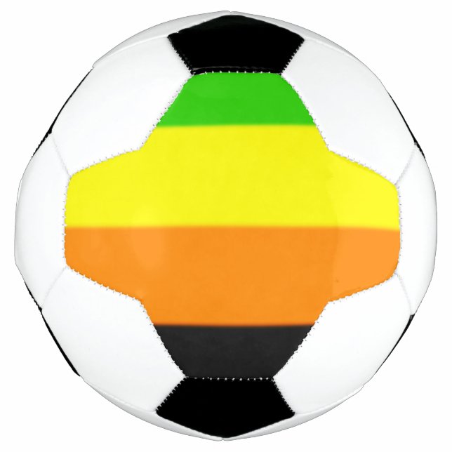 Fallln-Aromantische Flagge Fußball (Vorderseite)