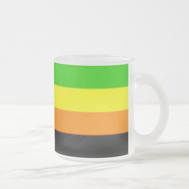 Fallln-Aromantische Flagge Mattglastasse (Rechts)