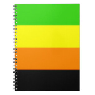 Fallln-Aromantische Flagge Notizblock