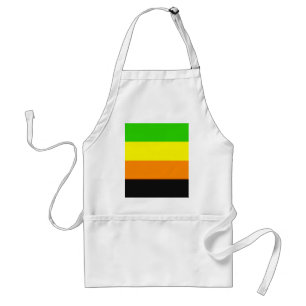 Fallln-Aromantische Flagge Schürze