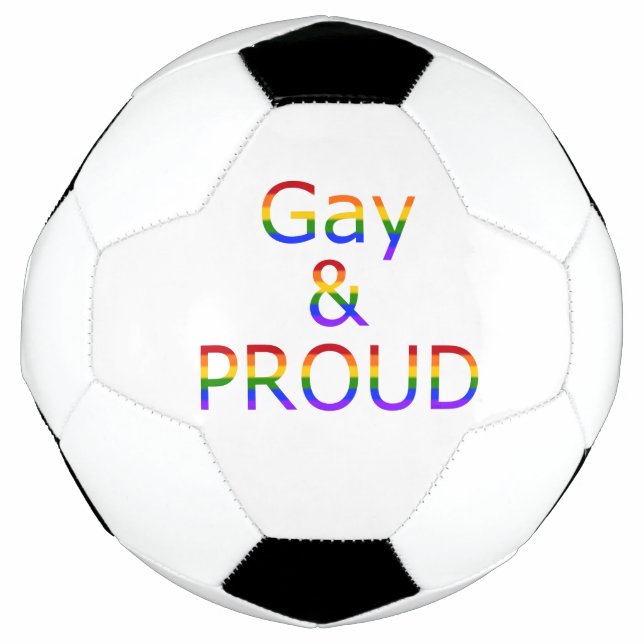 Fallln Gay und Stolz Fußball (Vorderseite)