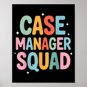 Fallmanager-Gruppe Poster