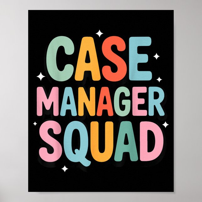 Fallmanager-Gruppe Poster (Vorne)