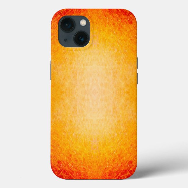 Fallmate-iPhone-Gehäuse mit glühendem Feuerball Case-Mate iPhone Hülle (Rückseite)