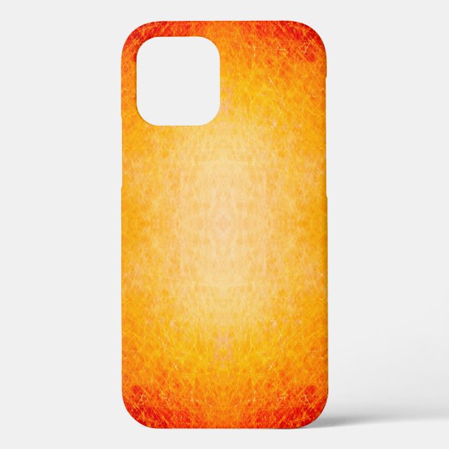 Fallmate-iPhone-Gehäuse mit glühendem Feuerball Case-Mate iPhone Hülle (Rückseite)