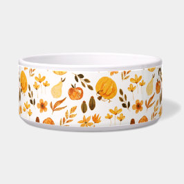 Fallmuster mit Kürpen, Blätter: Herbsteleganz Napf